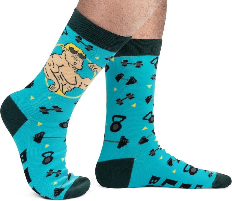 Lavley Funny Socks for Sports Fans and Players - Cool Novelty Gifts for Men, Women, & Teens - Image 2